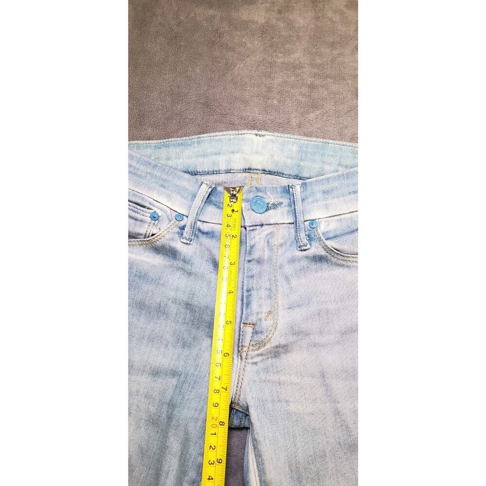 Mother Women Skinny Size 26 Blue Jeans Button Mid Rise Modern C33-12 - Picture 4 of 10